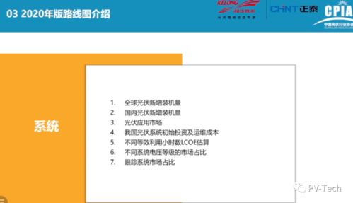 中國光伏產業發展路線圖（2020年版）與浙江軟件開發支持